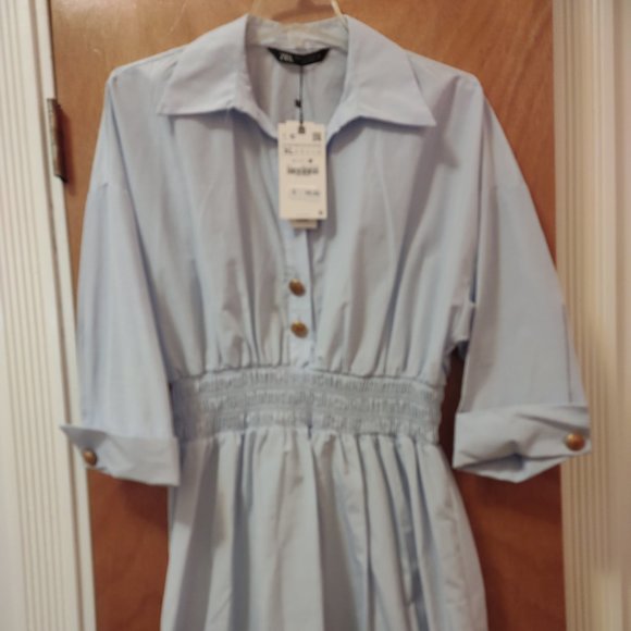 powder blue dress zara Zara Powder Blue- SALE  Elle Zeitoune
